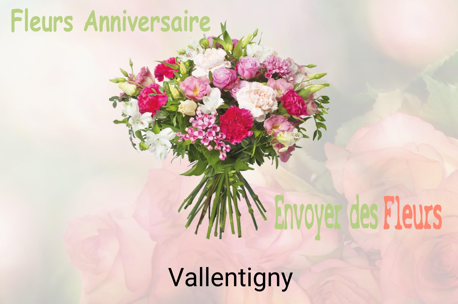 Bouquet de fleurs d’anniversaire livré à Vallentigny