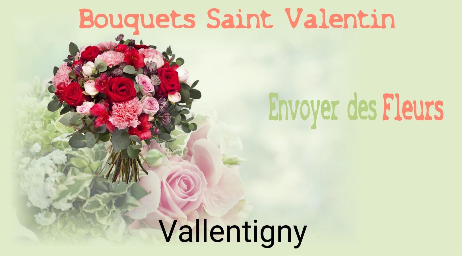 Roses de Saint-Valentin livrées à Vallentigny